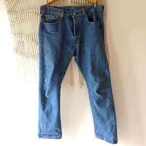 501 Levi's Jeans Medium Light Stonewashed 32x30